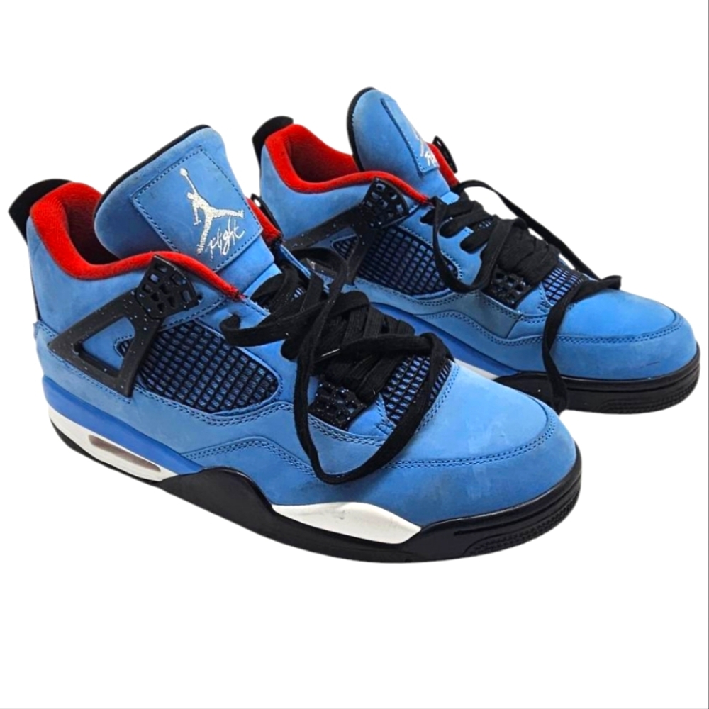 Air Jordan 4 Retro x Travis Scott 'Cactus Jack' 308497-406 Size 13